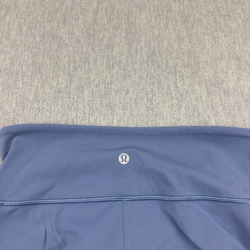 Lululemon Leggings Womens 4 Blue Wunder Under Crop III 22